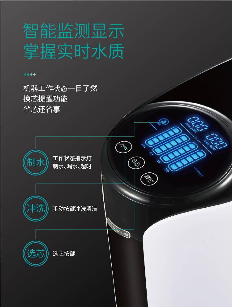 傢(jia)樂事平衡水淨水器(qi)B308 Pro産(chan)品(pin)介紹